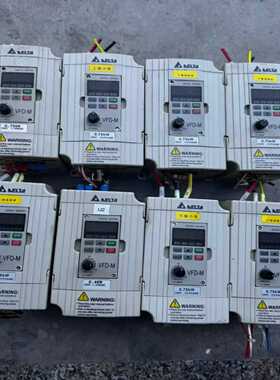 台达变频器0.75KW220VVFD007M21A拆机--议价商品