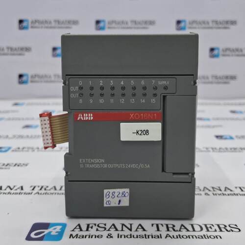 ABB XO16N1 EXTENTION MODULE COVER LOCK BROKEN