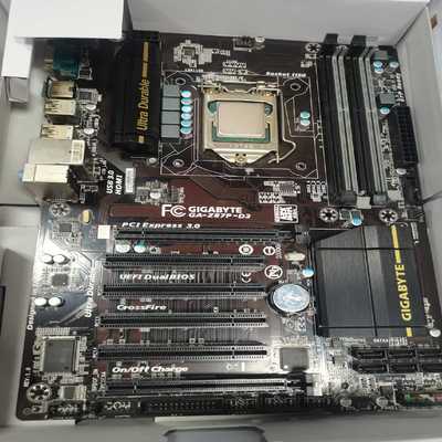 技嘉Z87P主板i54590CPU8G内存一套，自用拆--议价商品