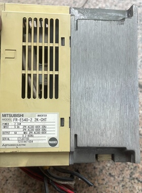 三菱变频器E5402.2K货实物照片成色新