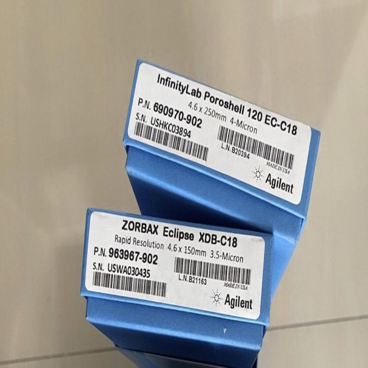 配件963967-902安捷伦Agilent ZORBAX XDB-C18液相色谱柱议价