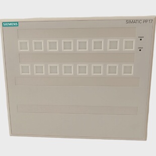 Siemens Simatic Push Button Panel PP17I Profisafe 6AV36884CX