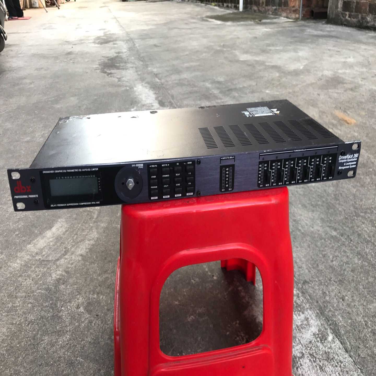美国DBX260音频效果处理器，集合了均衡器，激励器，分频器--议价