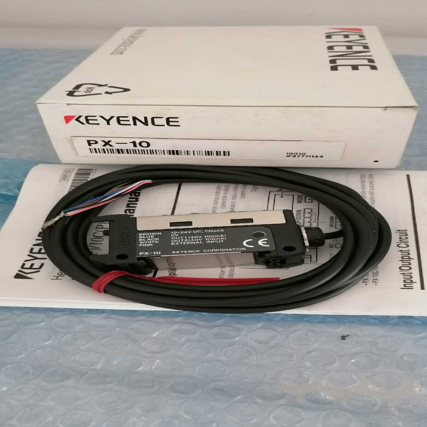 询价PX-10KEYENCE超強力光型光电传感器数字放大器，全