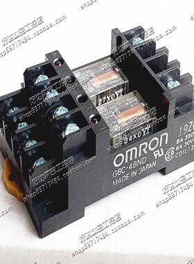 原装欧姆*继电器模块G6C-4BND24VDCG6B-4CB12VDC24VDC