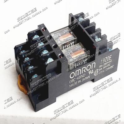 原装欧姆*继电器模块G6C-4BND24VDCG6B-4CB12VDC24VDC