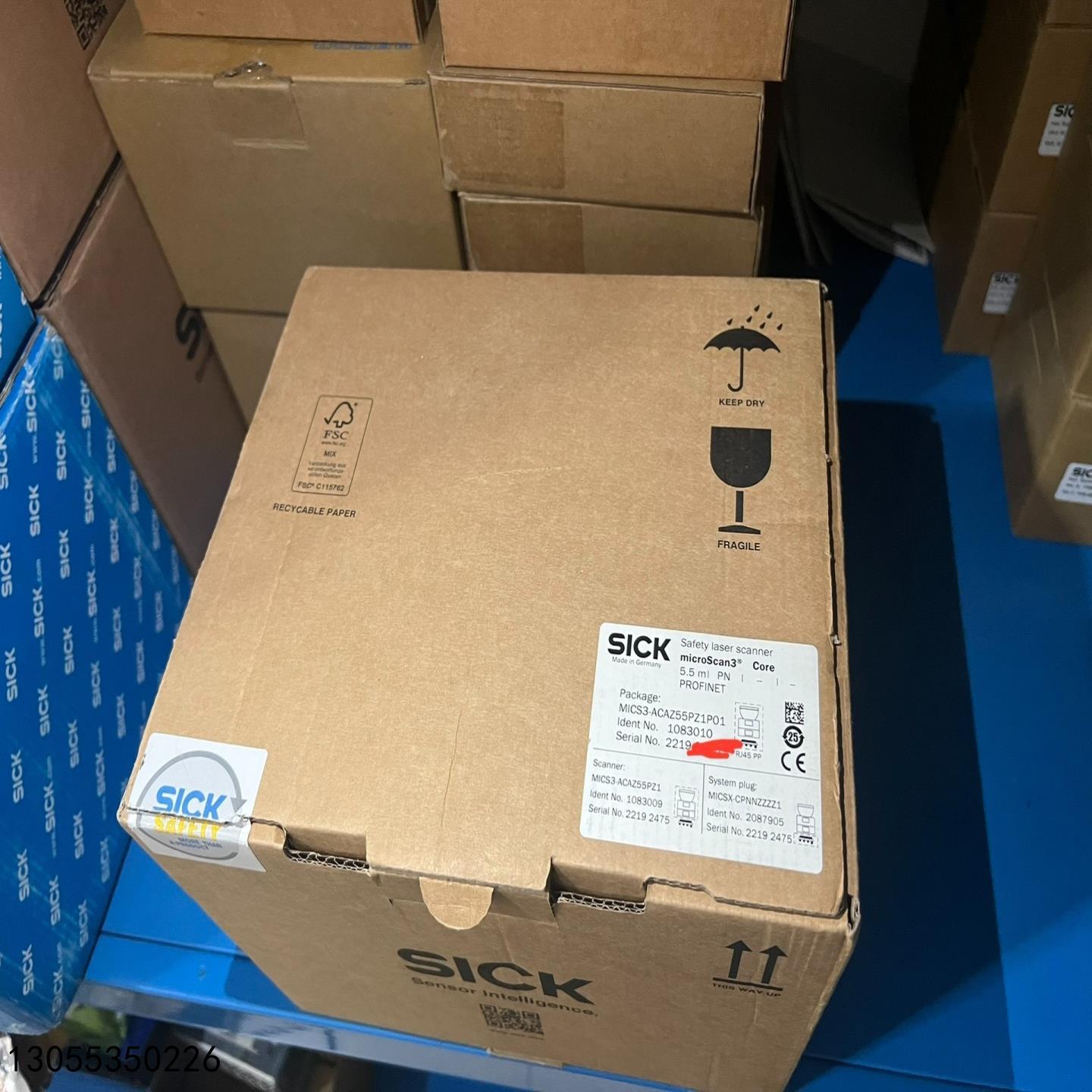 （议价）SICK安全扫描仪 MICS3-ACAZ55PZ1P01订