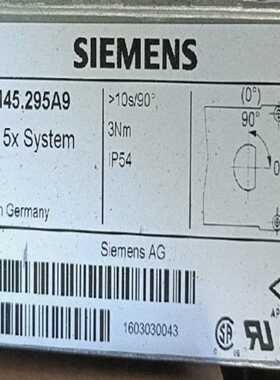 议价西门子SQM45.295A9伺服电机，德国制造，几乎全新。参
