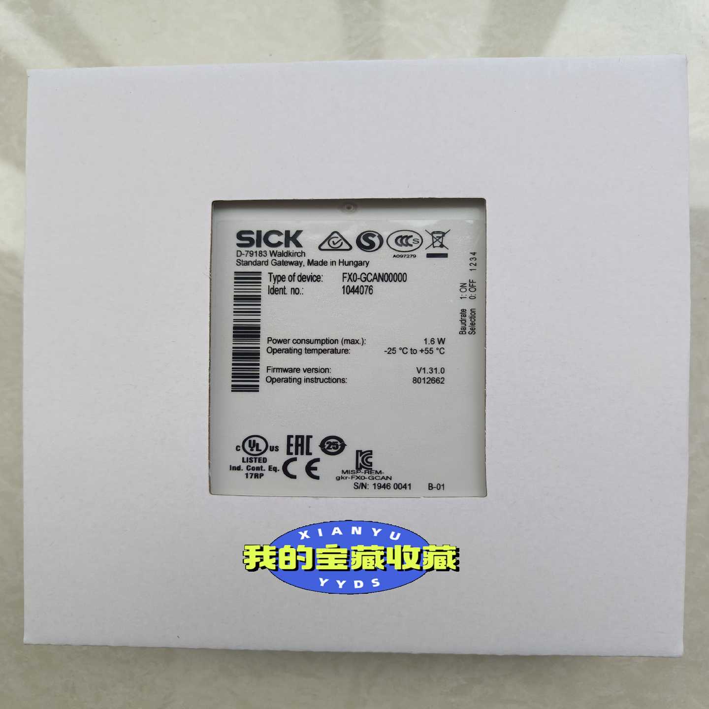 FX0－GCAN00000SICK德国西克安全继电器CPU询价