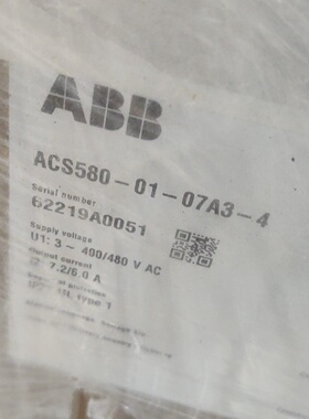 ACS5800107A34全新原装ABB变频器现货