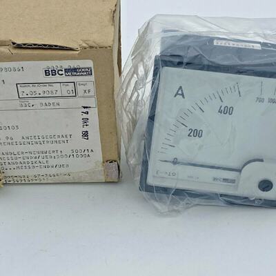 BBC Goerz Metrawatt A Meter Eq 96