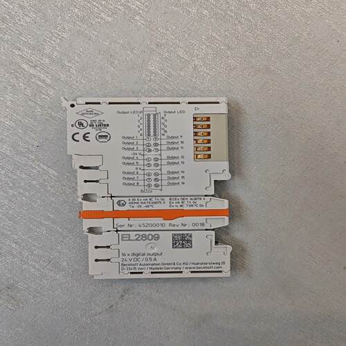 询价~倍福模块EL2809  功能正常   有