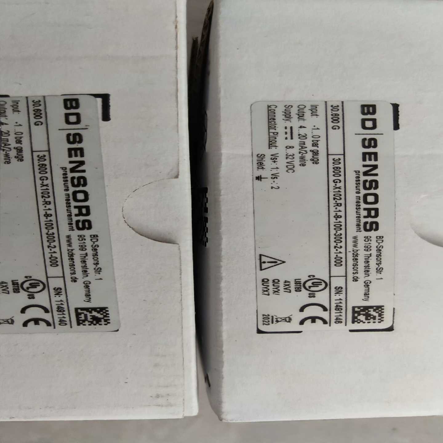 德国BDSENSORS压力变送器30.600G-X102-询价