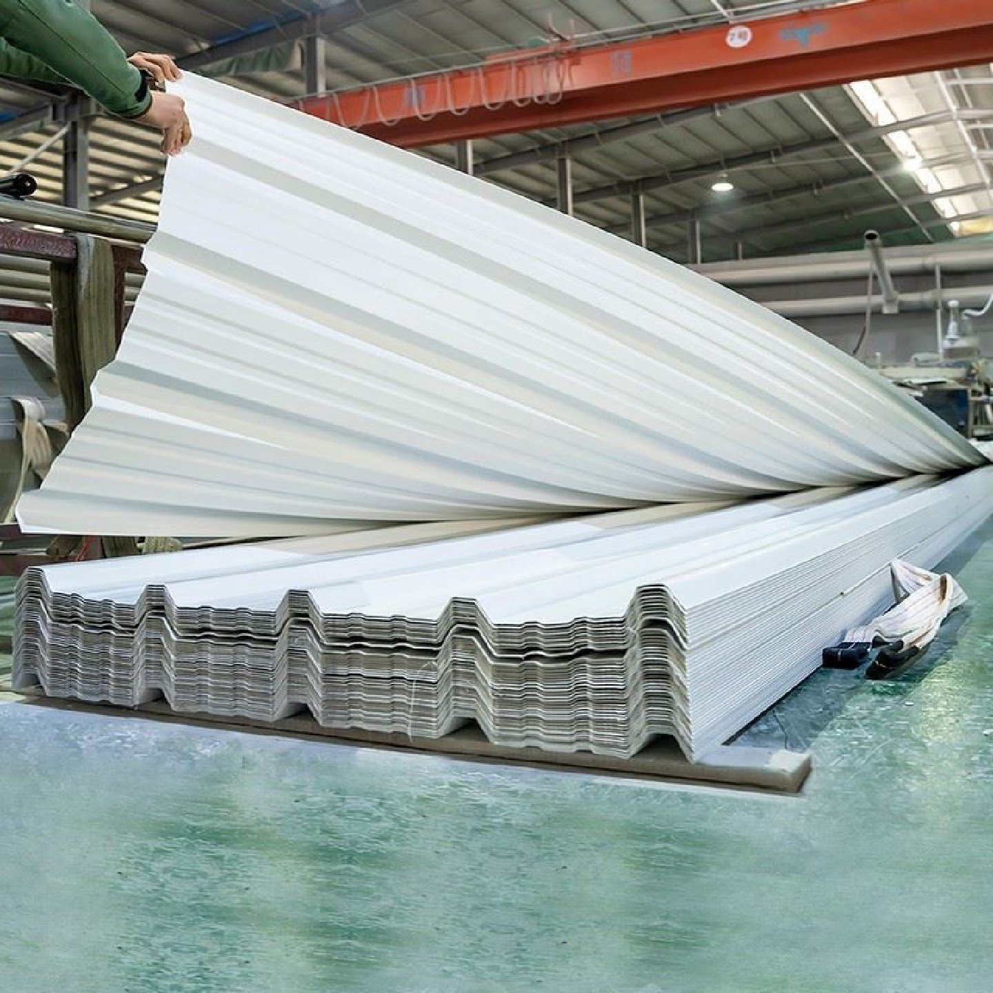 pvc防腐瓦塑料瓦FRP采光板雨棚户外隔热彩钢板屋顶玻璃钢透明,基础建材,石棉瓦,淘宝优惠券,粉丝福利购,淘宝优惠卷