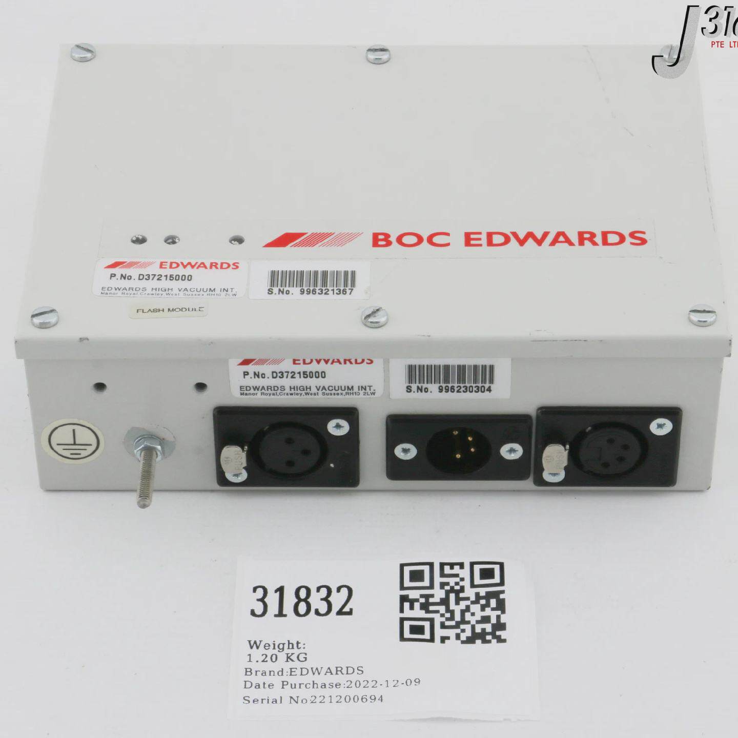 31832EDWARDS高真空闪光模块接口D37215000