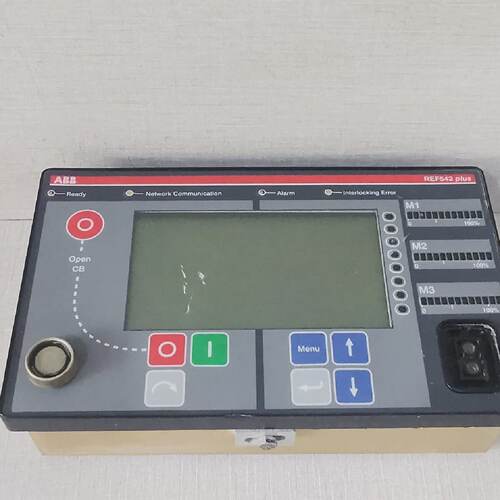 ABB REF542plus HMI UNIT 750090802D WITH DENTS ON THE SCREEN
