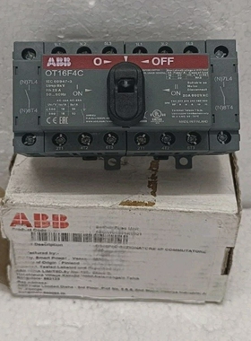 ABBOT16F4C转换转换隔离开关1SCA1004831R100125A