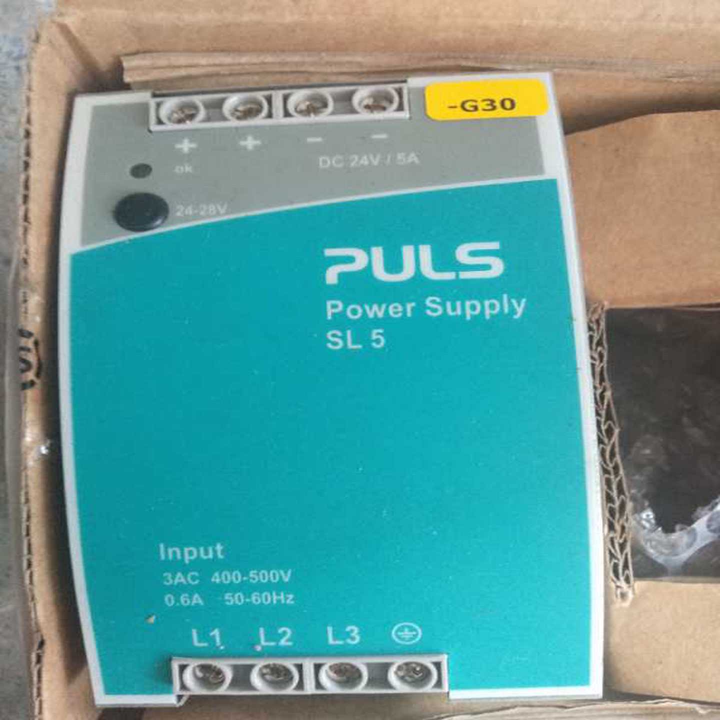 议价-海德堡SM102机电源SL5DC24V5A全新替代导轨式开关电源