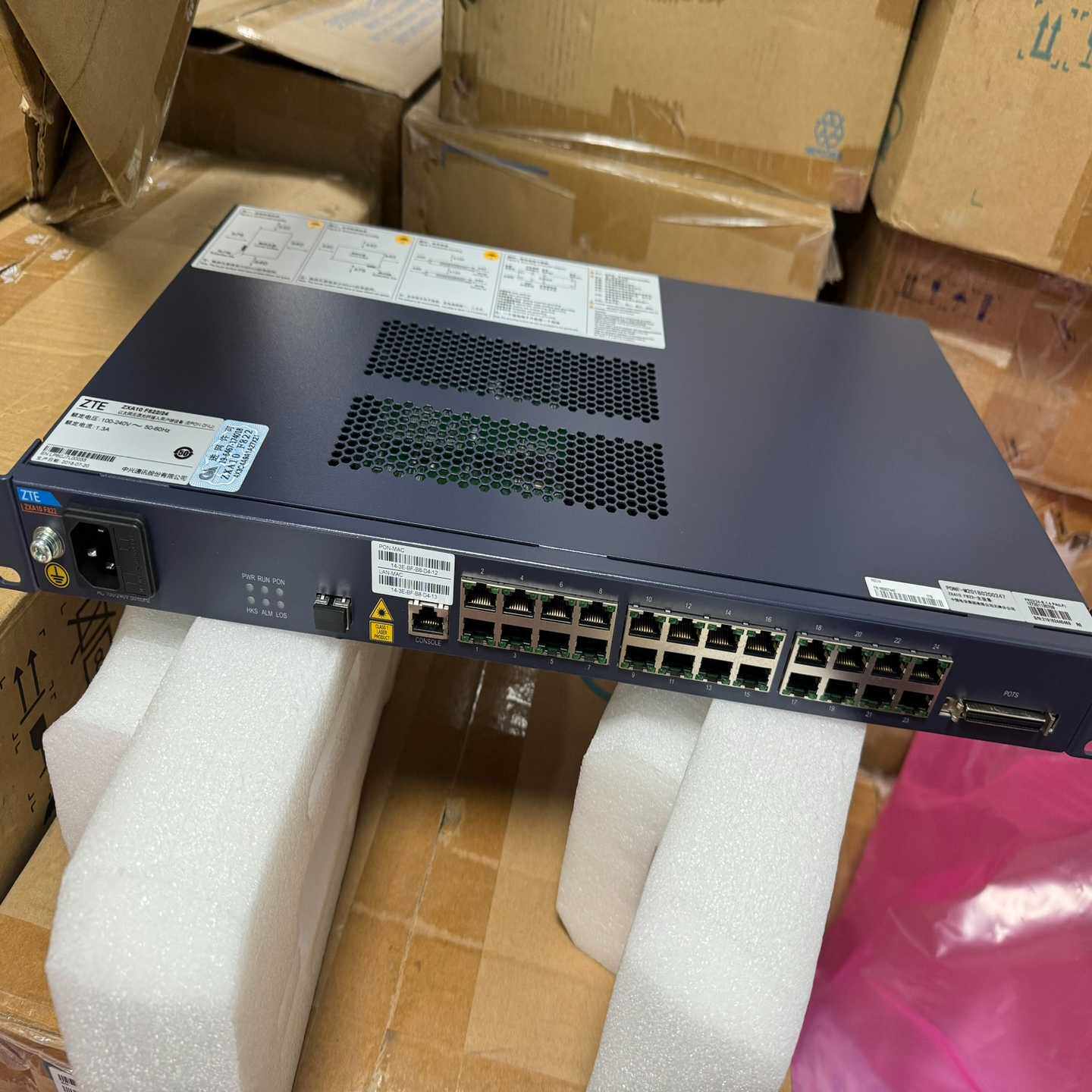中兴F822-24 EPON 带语音24+24 F823-2