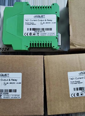 议价JAQUET T401原装 瑞士杰凯特JAQUET安全继电器 T401