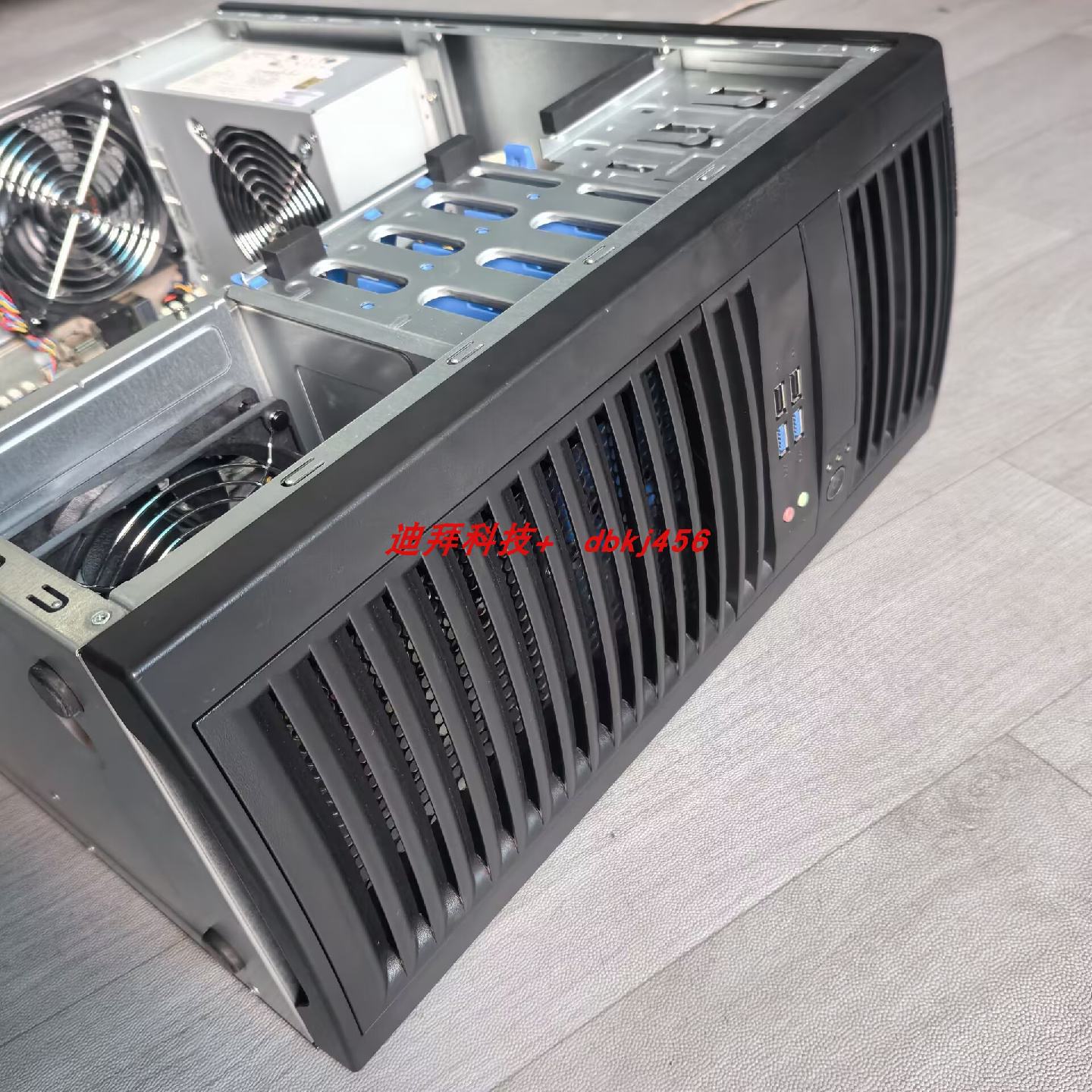 超微SYS7038AI塔式工作站X10DAI主板双路X99CSE732机箱原厂图片