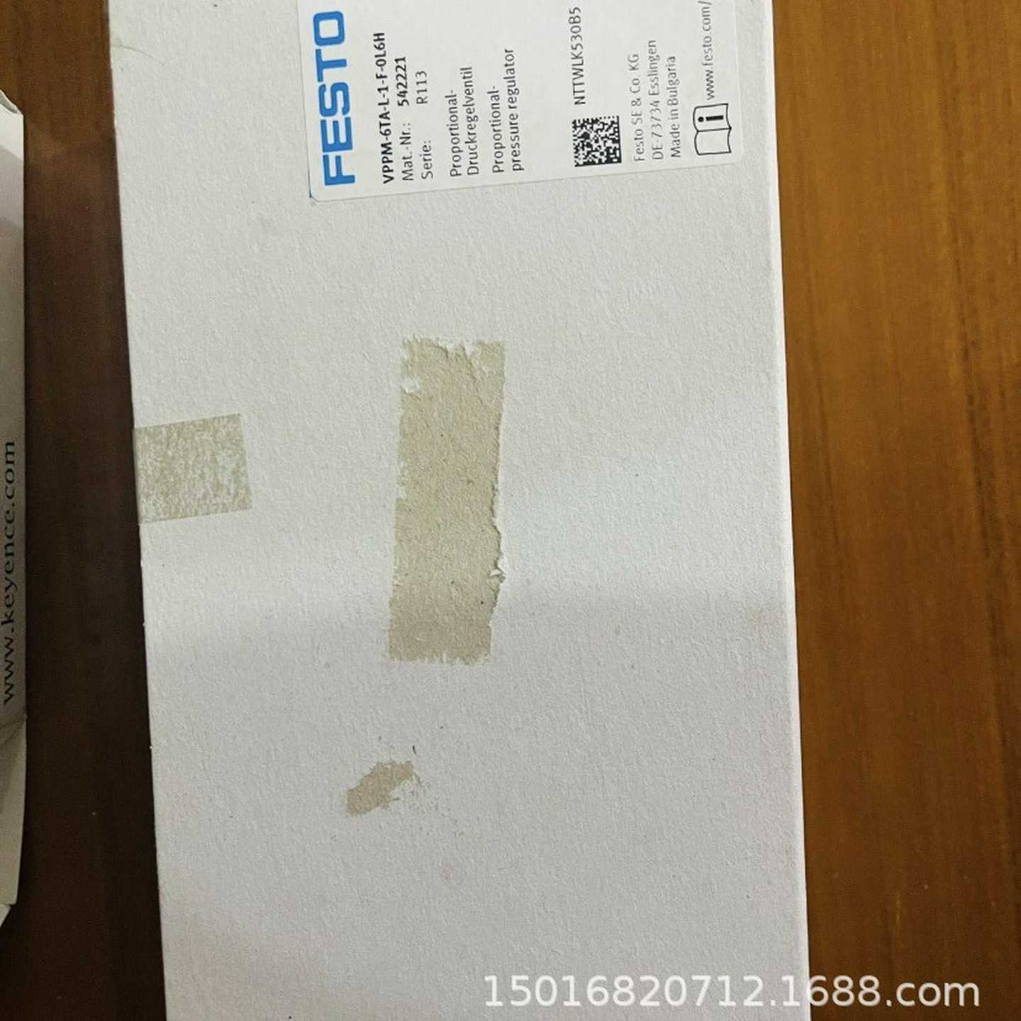 FESTO比例阀VPPM-d6TA-L-1-F-0L6H542221现货顺丰包邮实物议价