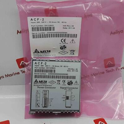 Conector De Seal Delta ACF2 D0122923 240V 5060HZ HwRev20