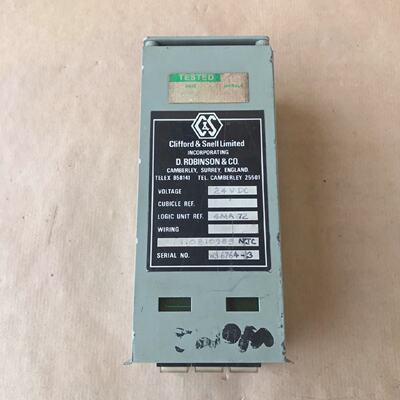 CLIFFORD  SNELL 4MA72 LOGIC CONTROL UNIT 110810989 NJC