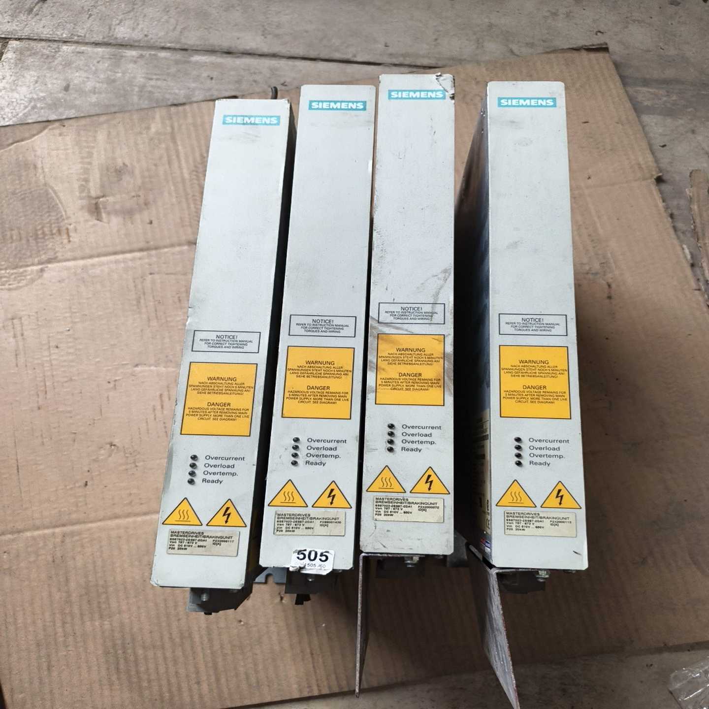 西门子制动单元6SE7023-2ES87-2DA1，20KW--议价商品