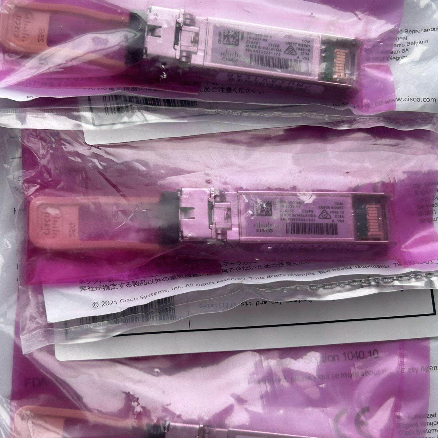 全新Cisco SFP-25G-SR-S光模块,正品保障!C--议价商品
