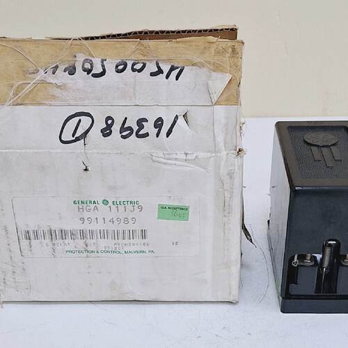 General Electric 12HGA111J9 Auxiliary Relay 60 CY 120 Volts