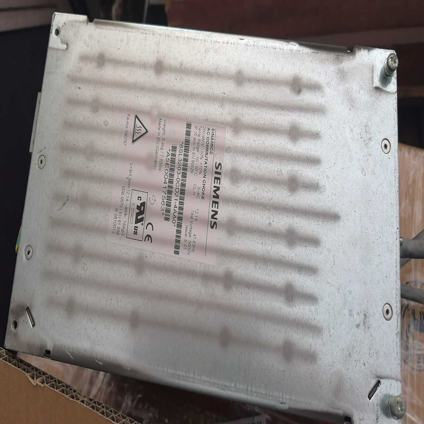 西门子SINAMICSAC电抗器，型号6SL3203-0C--议价商品