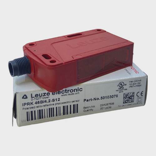Leuze IPRK46B4.2S12 Sensor De Luz 50103076 1030V CC 30mA 4 P