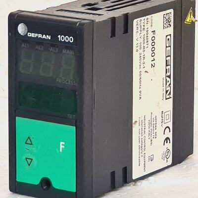 GEFRAN F000012 Microprocessor Controller 48x96 18 DIN 1000R0