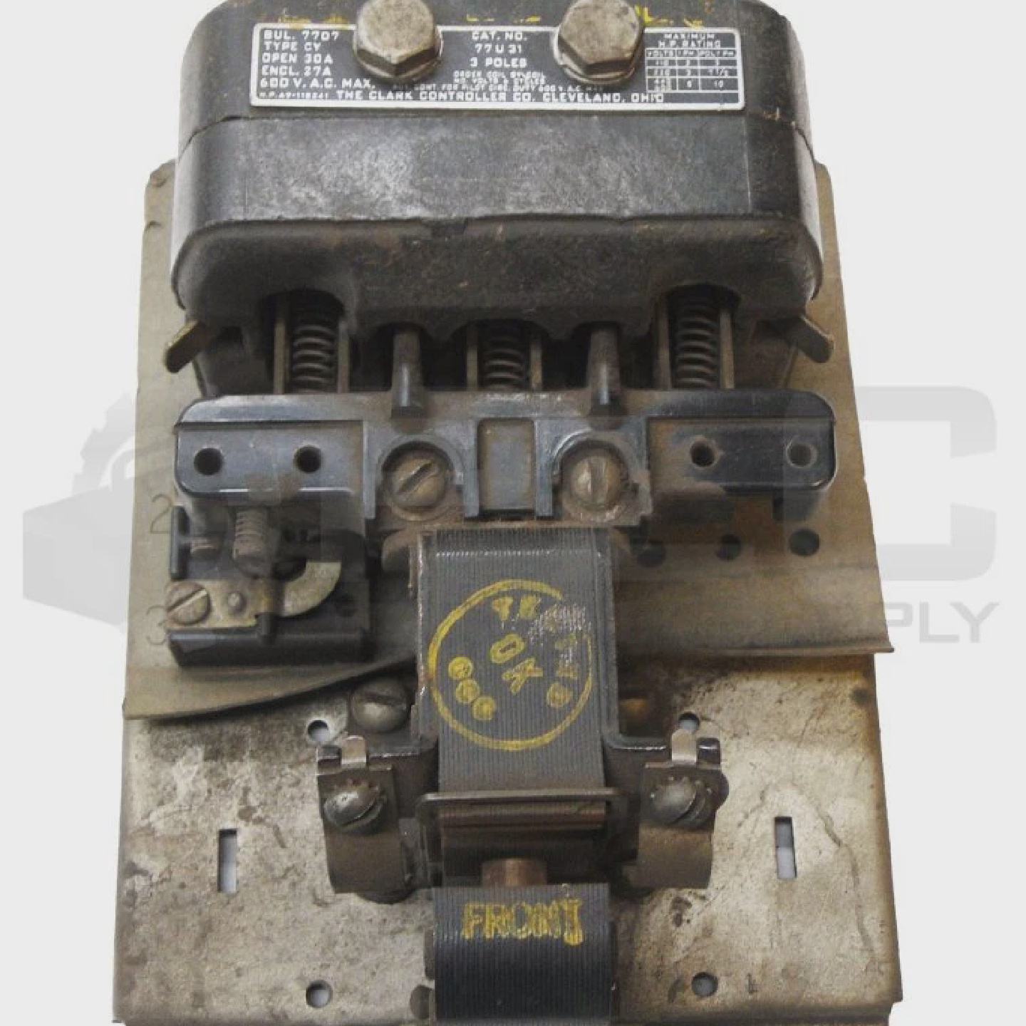 Controllore Clark 77U31 Contattore Magnetico Tipo CY 30A 600 - 实物图