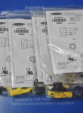 议价全新BANNER邦纳光电传感器QS18VP6LPQ8，型号6