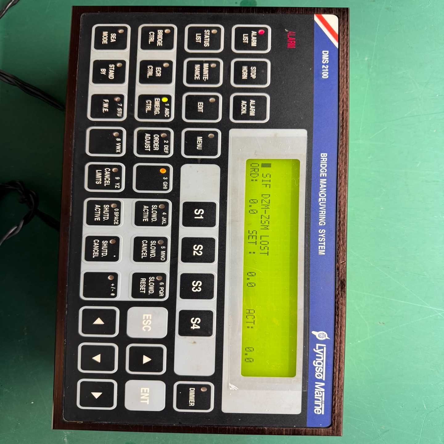 LYNGO MARINE DMS2100 主机遥控面板，（佳毅工控）