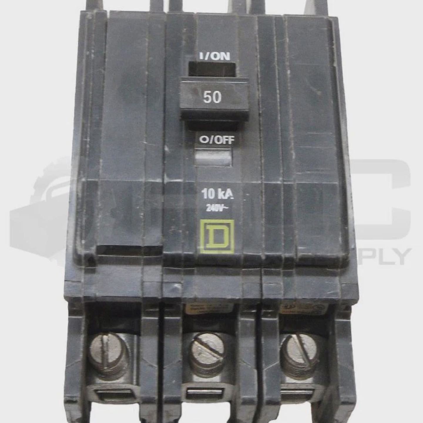 SQUARE D 8615045 Disjoncteur 50A 3 Ples Type QOV DP3942 - 实物图
