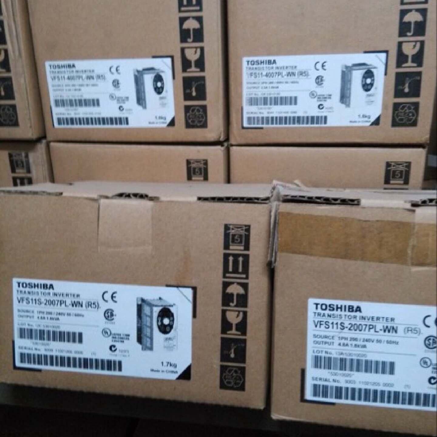 东芝变频器VFS11S2007PL全新原装现货供应