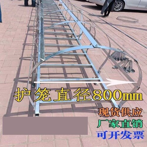玻璃钢拉挤检修平台FRP防腐楼梯踏步绝缘梯污水池防护栏爬梯护笼