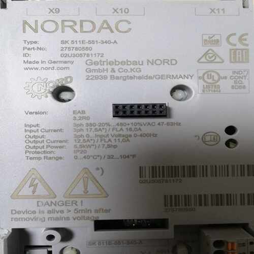 NORDAC變頻器SK511E-551-340-A  5.5~询价