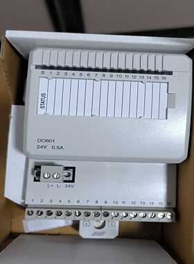 ABB数字量输模块DO801，仅上机测试过，背板有安装拍前询价