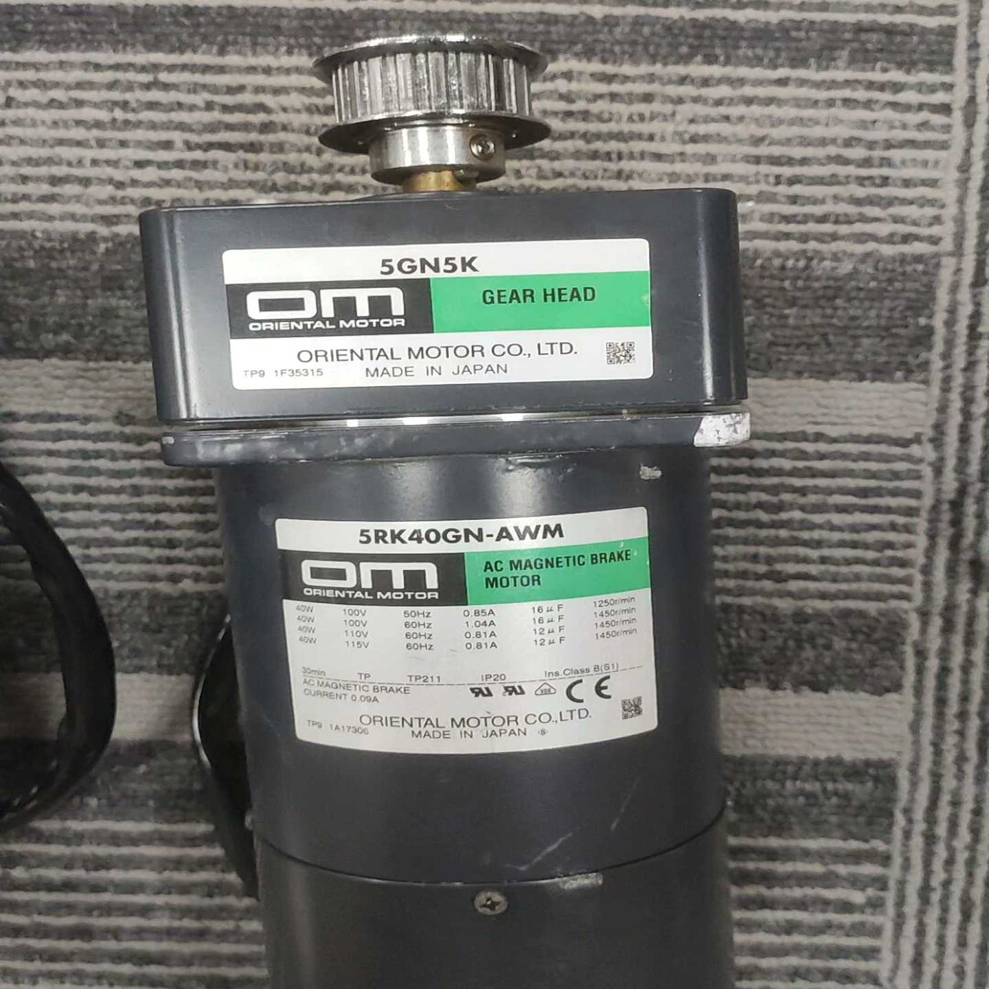 日本东方OM原装减速电机5RK40GN-AWM带5GN5--议价商品