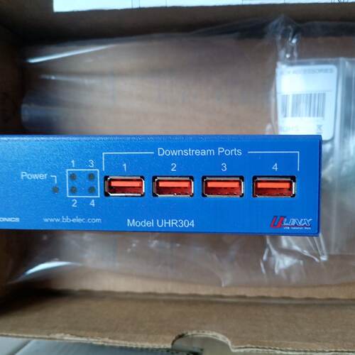 询价-BBUHR304端口工业用隔离式USB集线器正