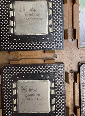 奔腾MMXCPU芯片型号FV80503233支持议价