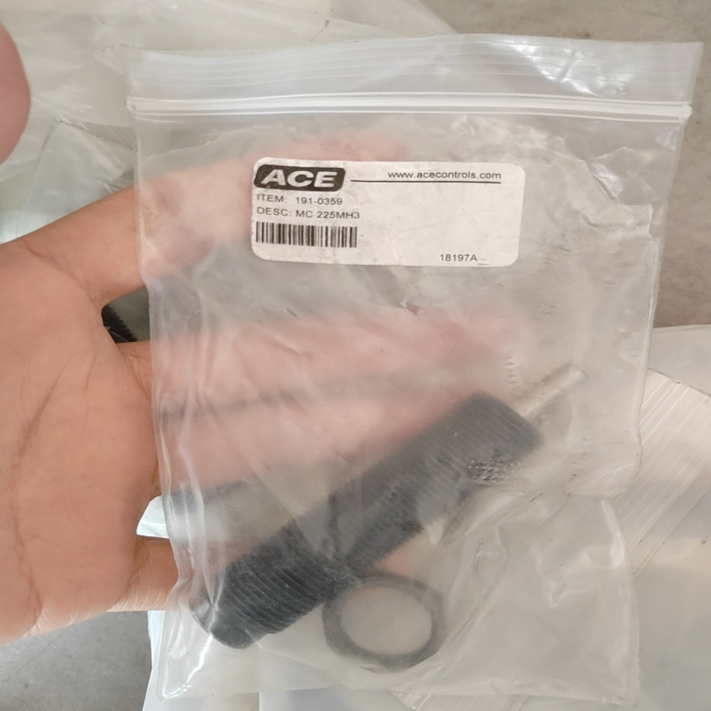 【议价】全新进口美国ACE缓冲器MC600MH2-BS 192-03