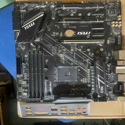 微星X470GAMINGPLUSMAX拆机主板，成色新--议价商品