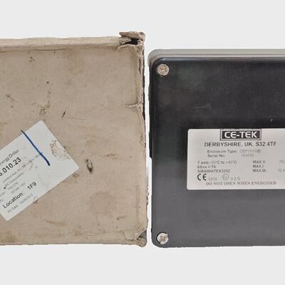 CETEK CEP161690 SIRA 99ATEX3202 JUNCTION BOX 101019 750V 10.