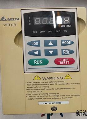 台达变频器VFDO22B43B 22KW 460V测好发议价商品