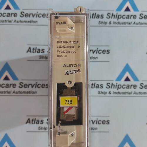 Alstom MVAJM14JB1002A1 N  O2NC 220250VDC High Speed Arranque